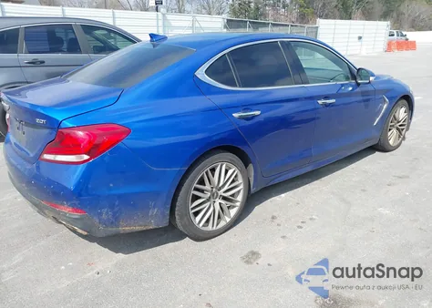 2021 Genesis G70 2.0T Rwd z USA, uszkodzony, nr VIN KMTG34LA4MU074216